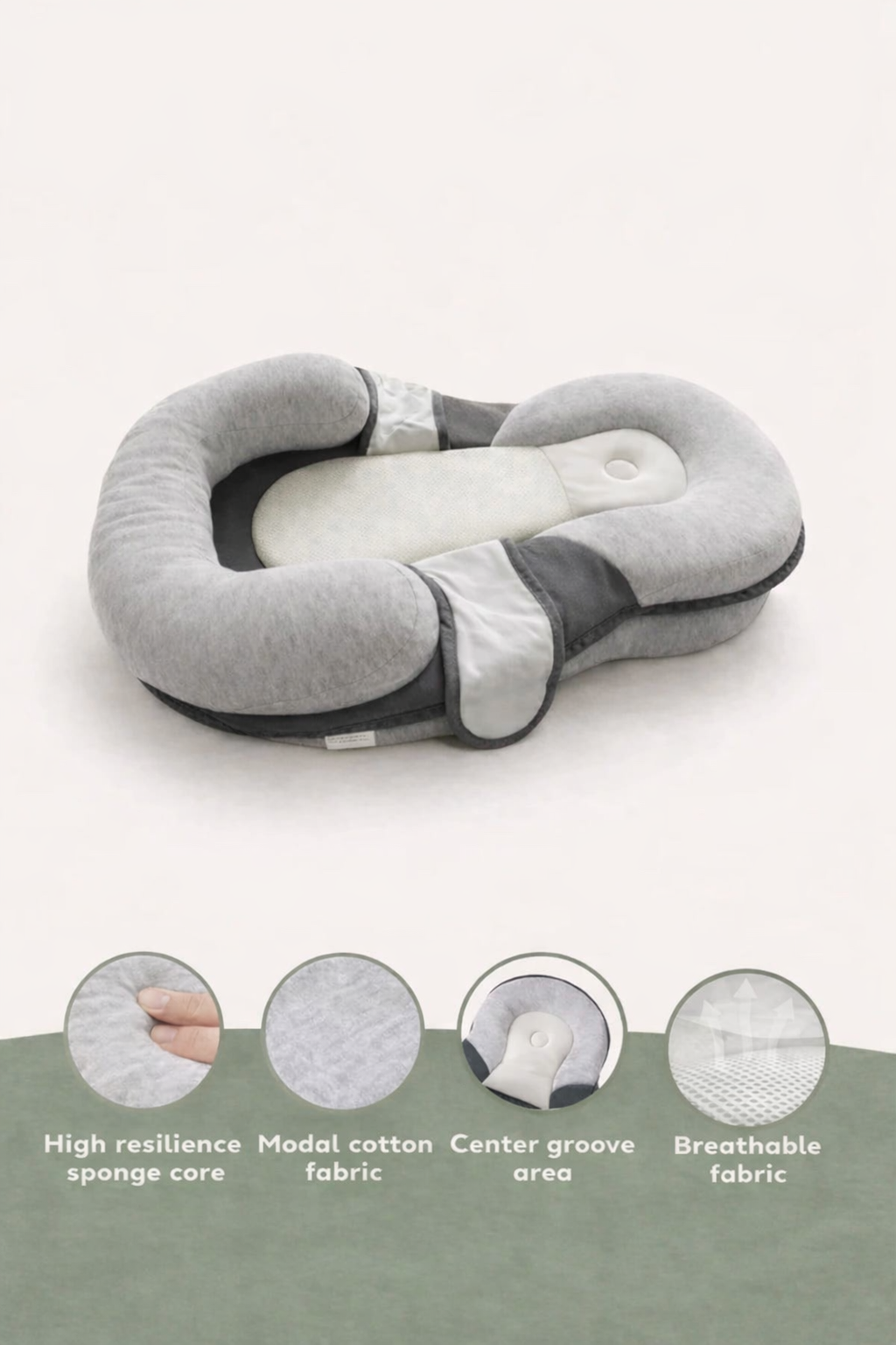 CalmNest™ - Gentle Reflux Relief & Better Sleep Support