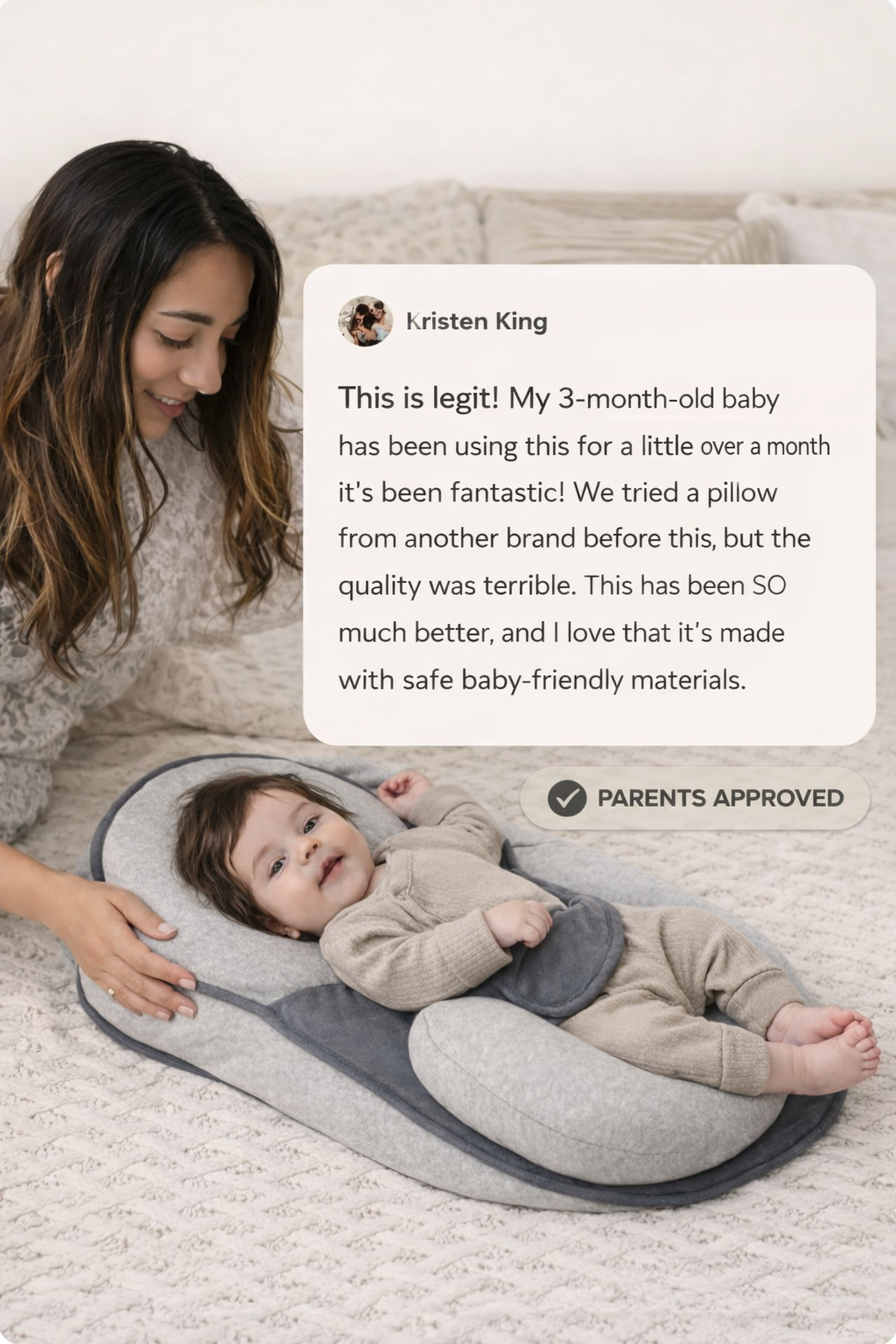 CalmNest™ - Gentle Reflux Relief & Better Sleep Support